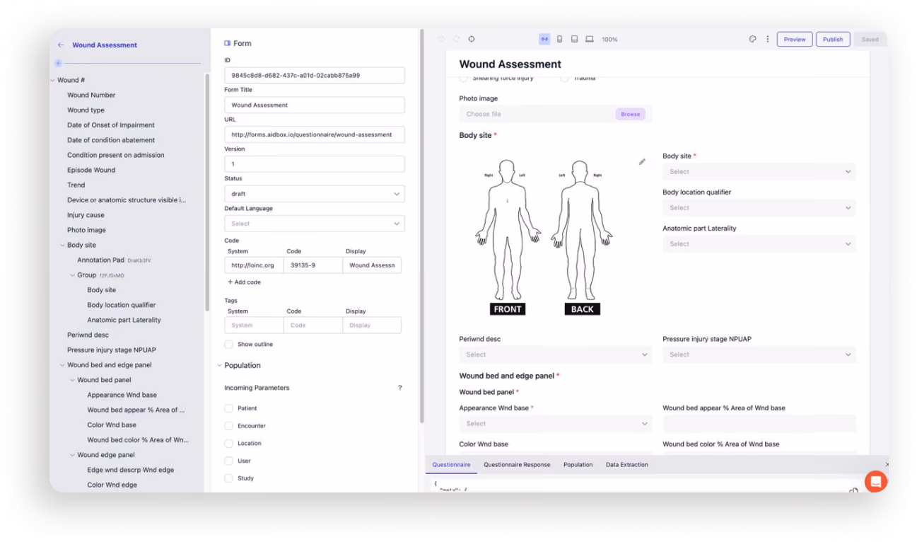 fhir questionnaire builder