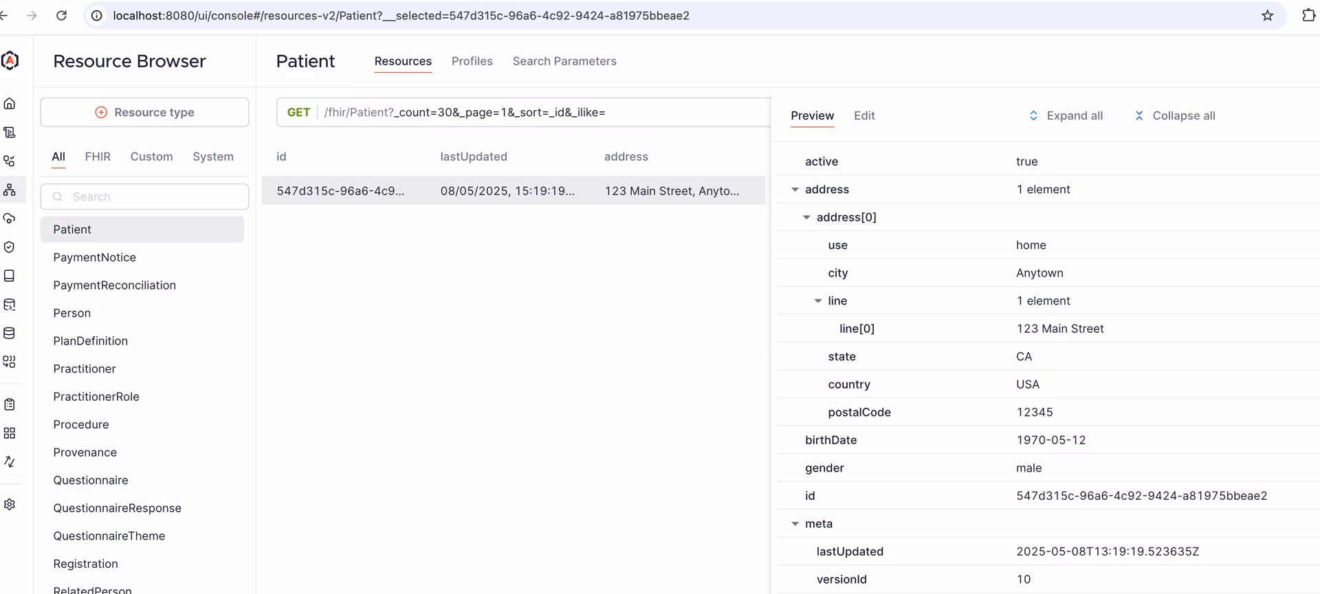 resource for MCP FHIR Server