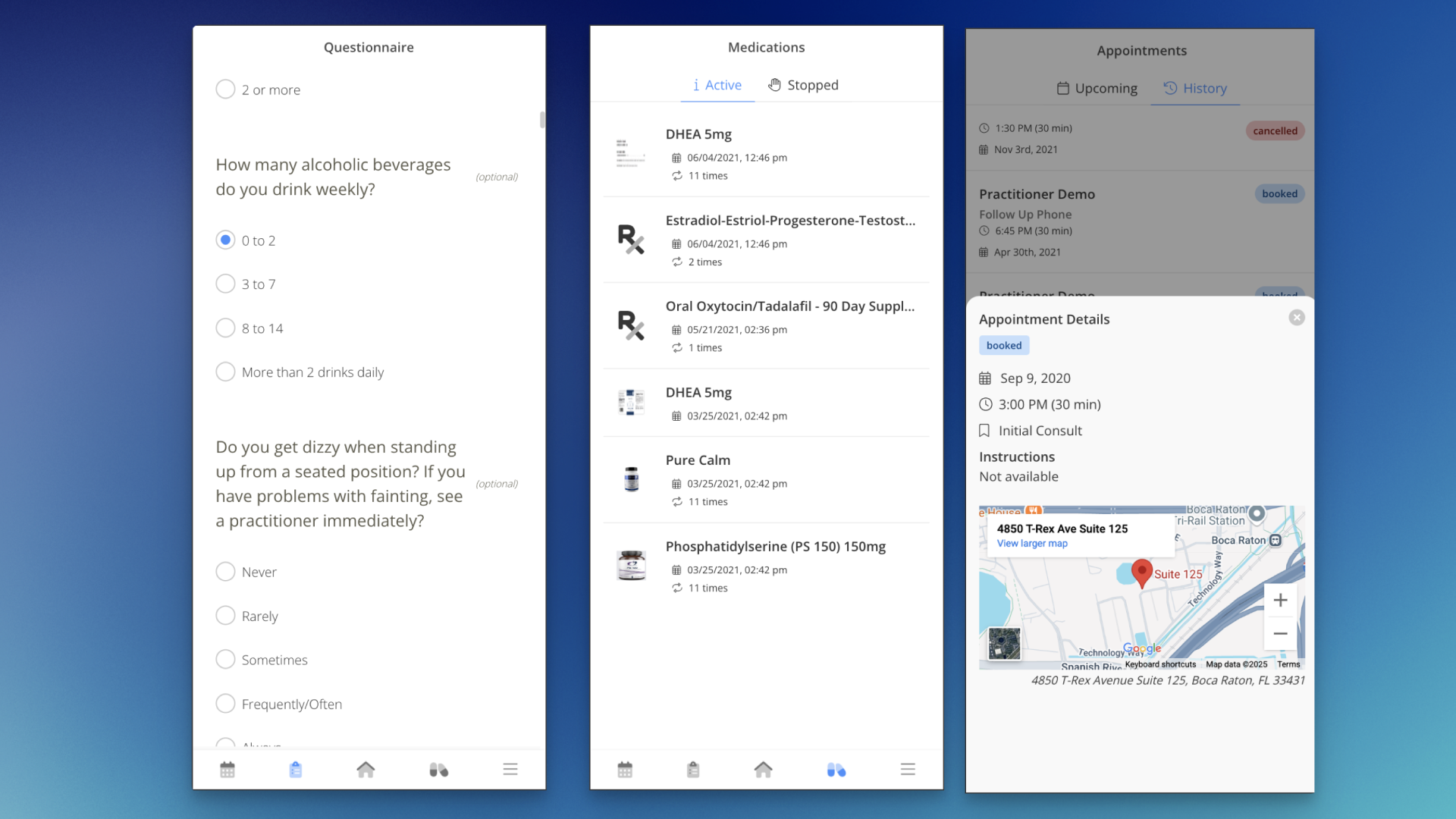 BodyLogicMD UI 1