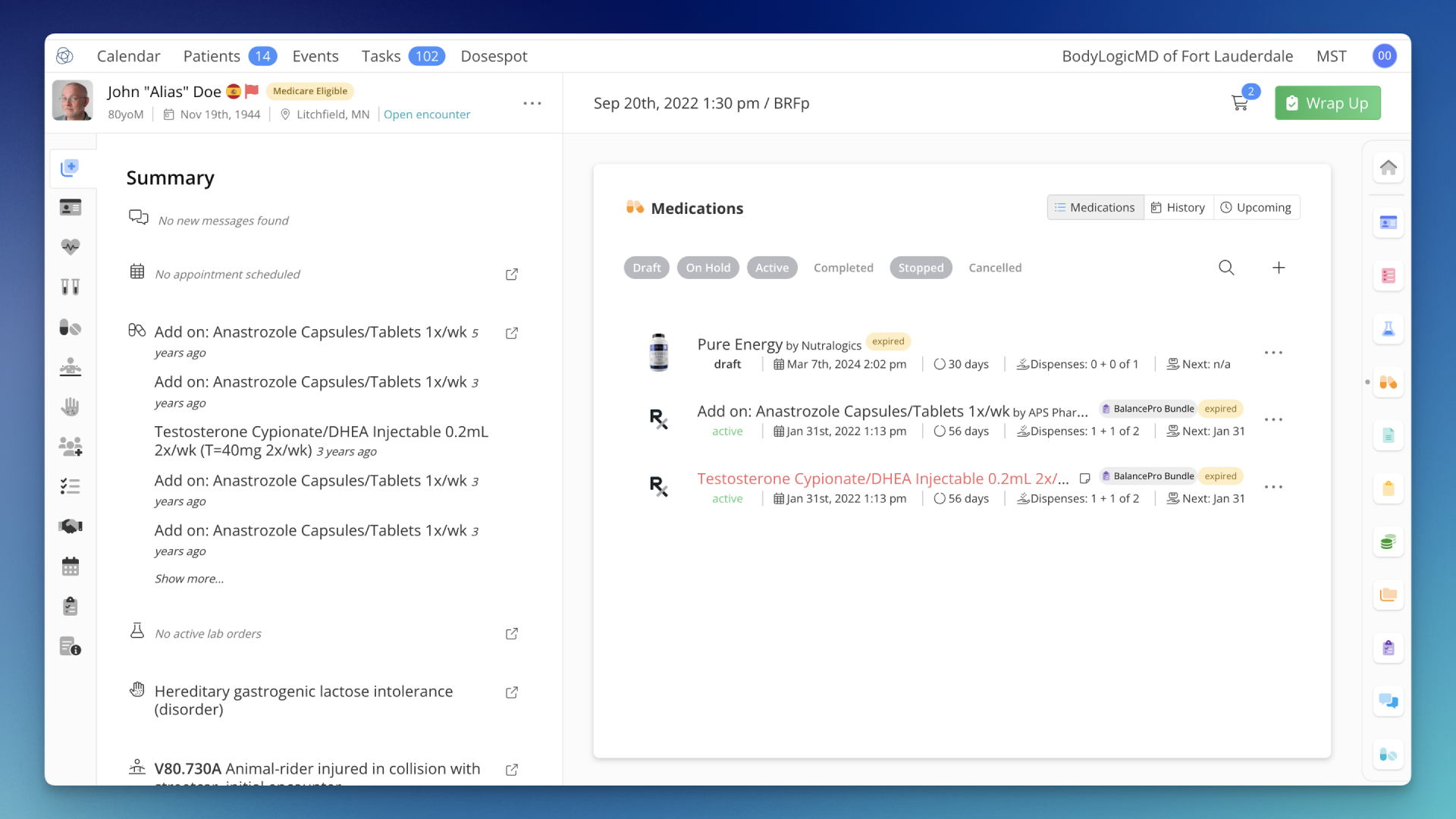 BodyLogicMD UI 3